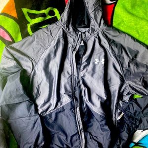 under armour RUN reflective jacket